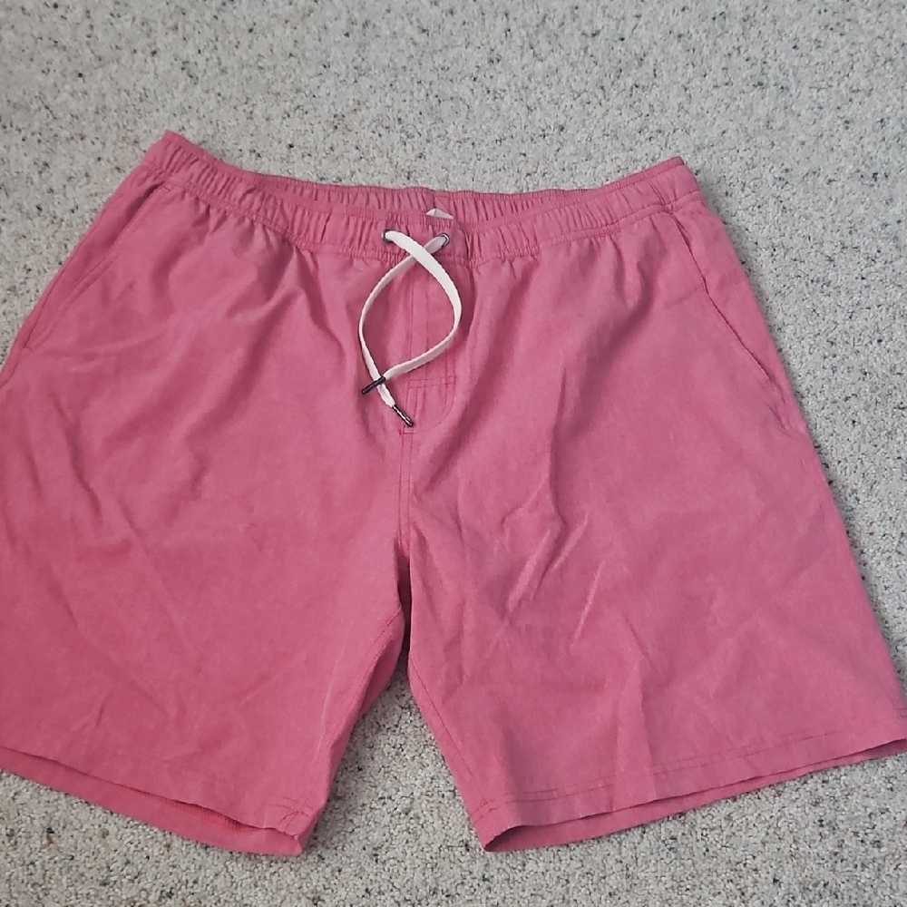 Fair Harbor Pink Shorts with Pocket